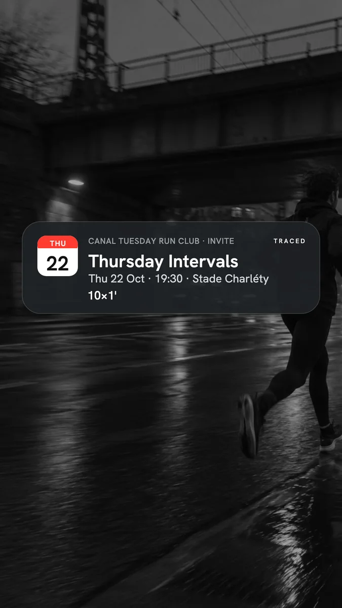 Invite Story: Thursday Intervals, Thursday 22 October, 19:30, Stade Charléty