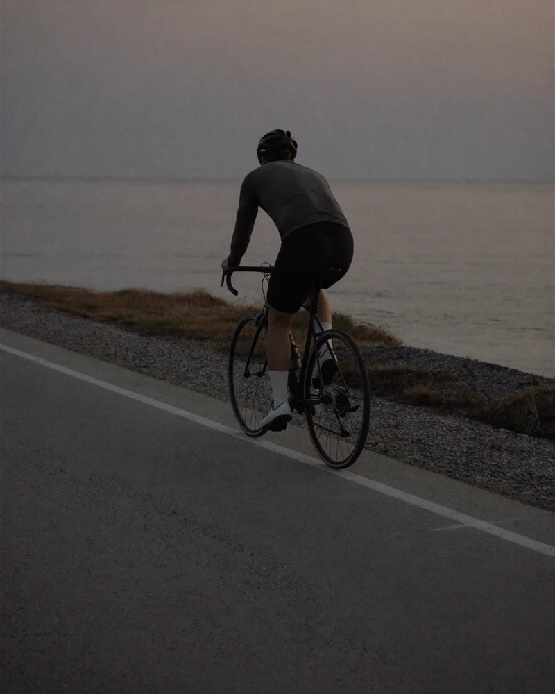 Cycling editorial photograph
